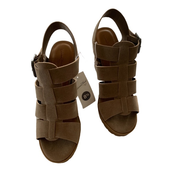 Universal Thread Open Toe Suede Sandal Blo… - Picture 1 of 7